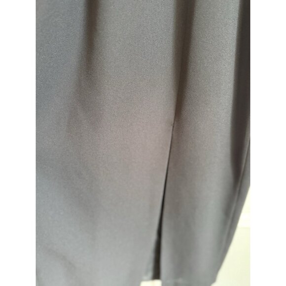 Vintage MAGGY LONDON Women’s Midi Dress Gown Size 10 Black Whimsigoth Cocktail - Picture 4 of 11